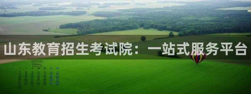 岛城娱乐新航向：山东教育招生考试院：一站式服务平台
