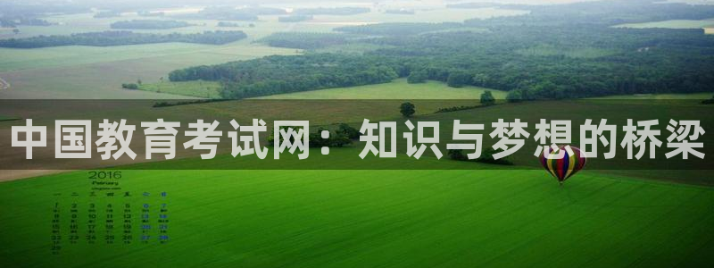 娱乐界的新航母：中国教育考试网：知识与梦想的桥梁