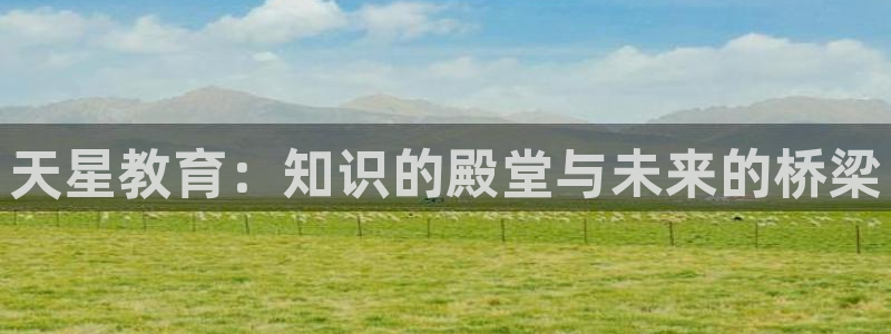 邯大新航娱乐：天星教育：知识的殿堂与未来的桥梁