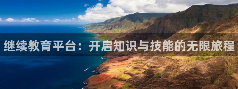 新航娱乐有方法开挂吗：继续教育平台：开启知识与技能的无限旅程