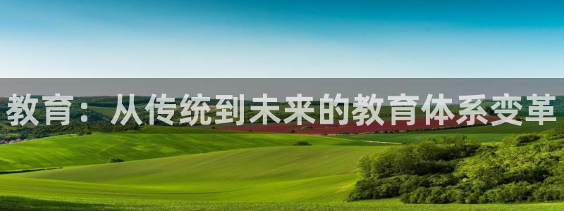 新航娱乐代理：教育：从传统到未来的教育体系变革