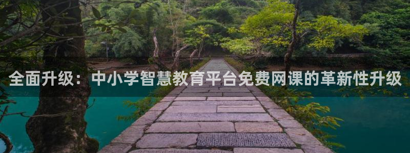 新航娱乐官网登录入口：全面升级：中小学智慧教育平台免费网课的