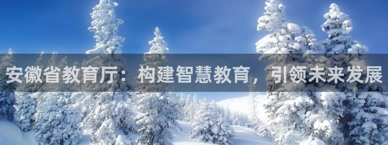新航娱乐公司招聘信息：安徽省教育厅：构建智慧教育，引领未来发