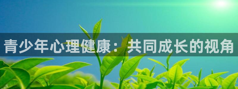 新航娱乐登陆：青少年心理健康：共同成长的视角